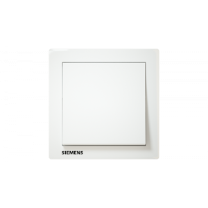 Siemens 5TA13133PC01 10AX 1 Gang 2 Way Switch (White)